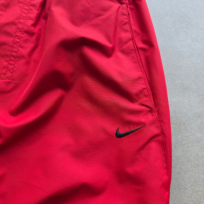 Vintage Nike Embroidered Mini Swoosh Ankle Zip Track Pants - WMNS XS/S