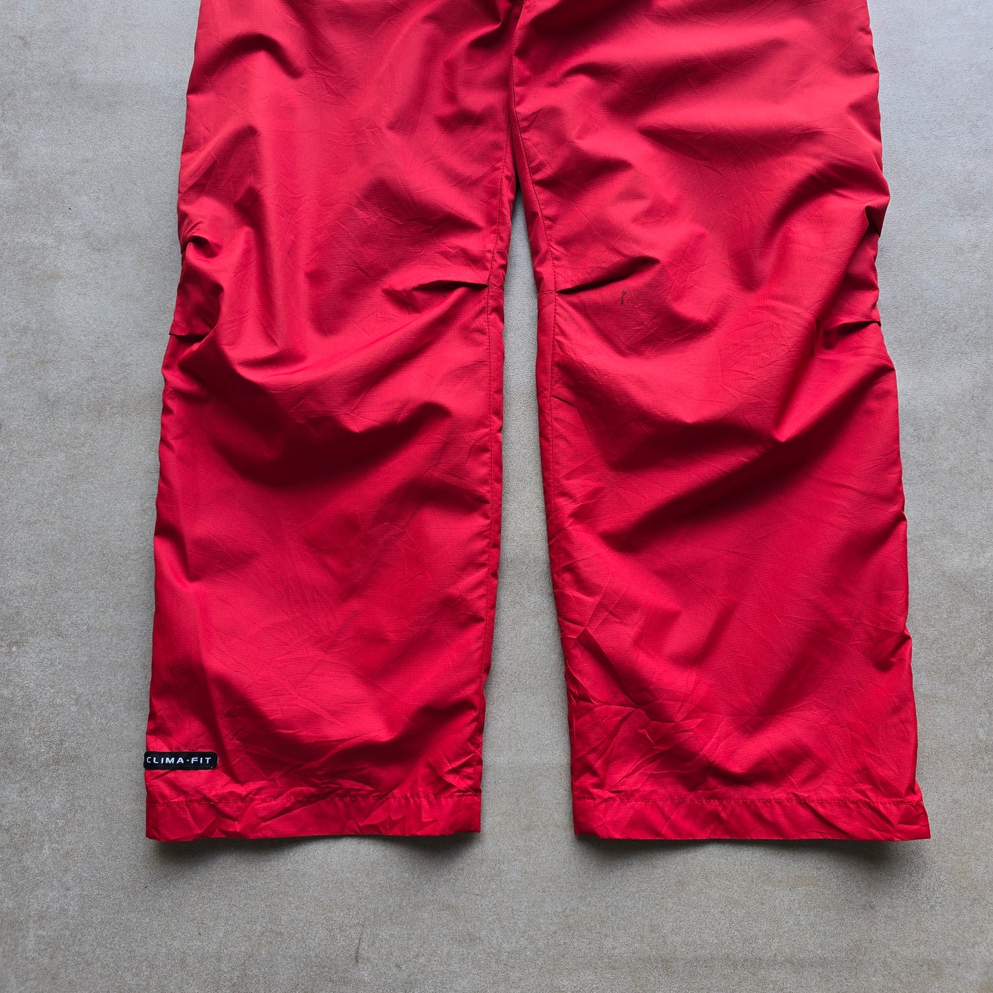 Vintage Nike Embroidered Mini Swoosh Ankle Zip Track Pants - WMNS XS/S