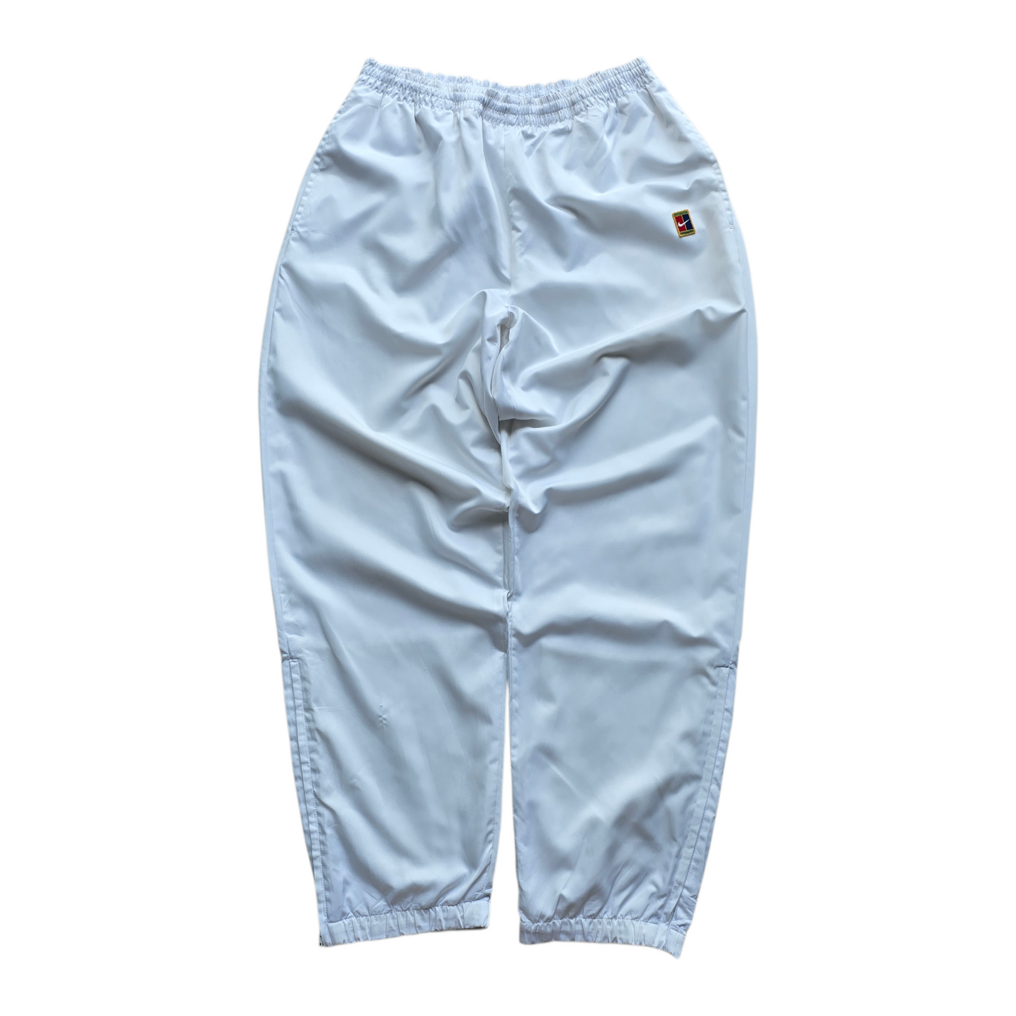 Vintage 90's Nike Court Ankle Zip Track Pants - L