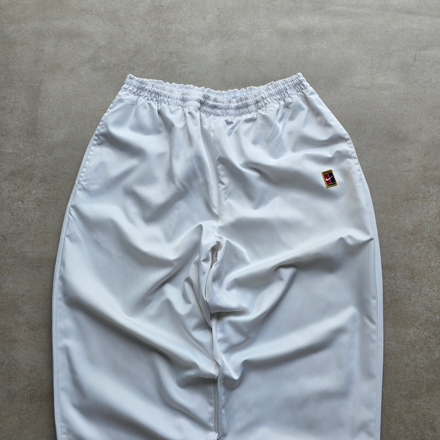 Vintage 90's Nike Court Ankle Zip Track Pants - L