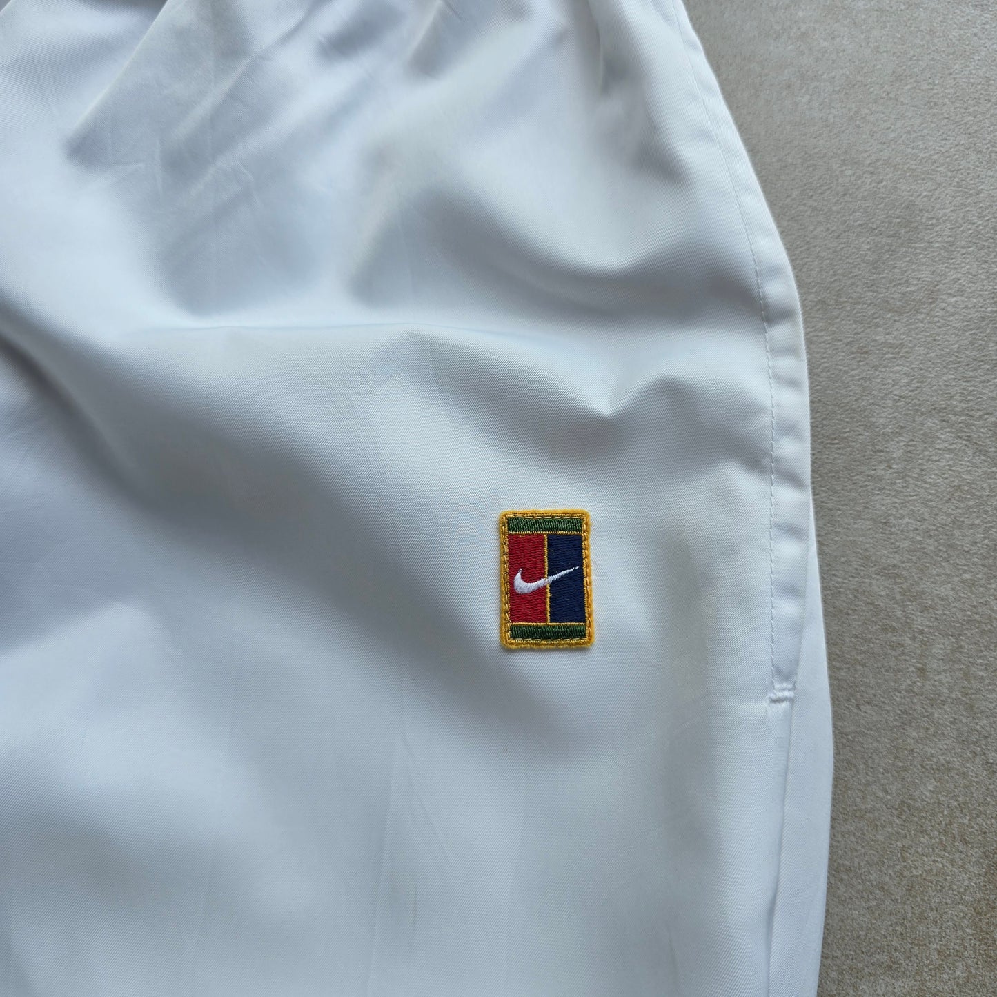 Vintage 90's Nike Court Ankle Zip Track Pants - L
