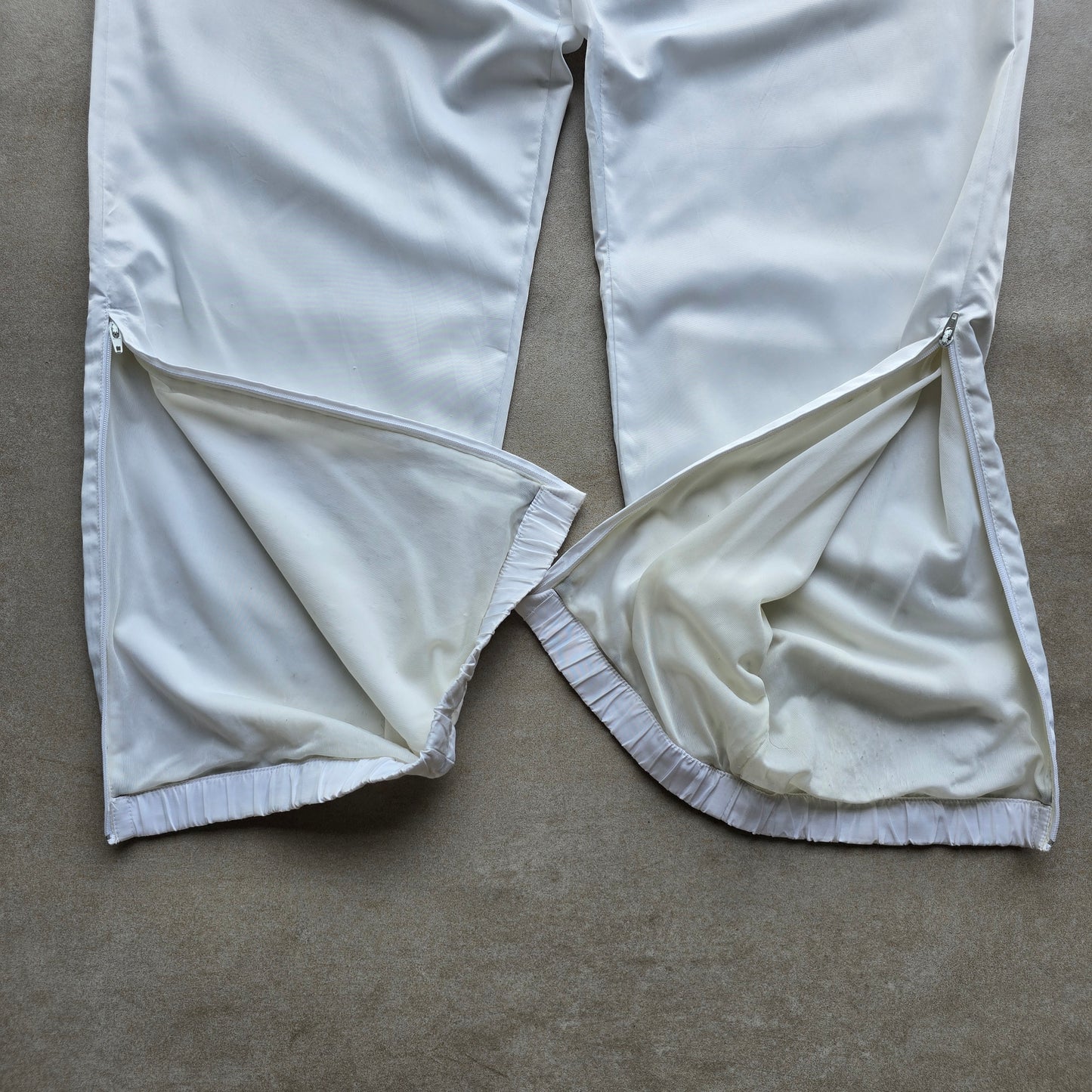 Vintage 90's Nike Court Ankle Zip Track Pants - L