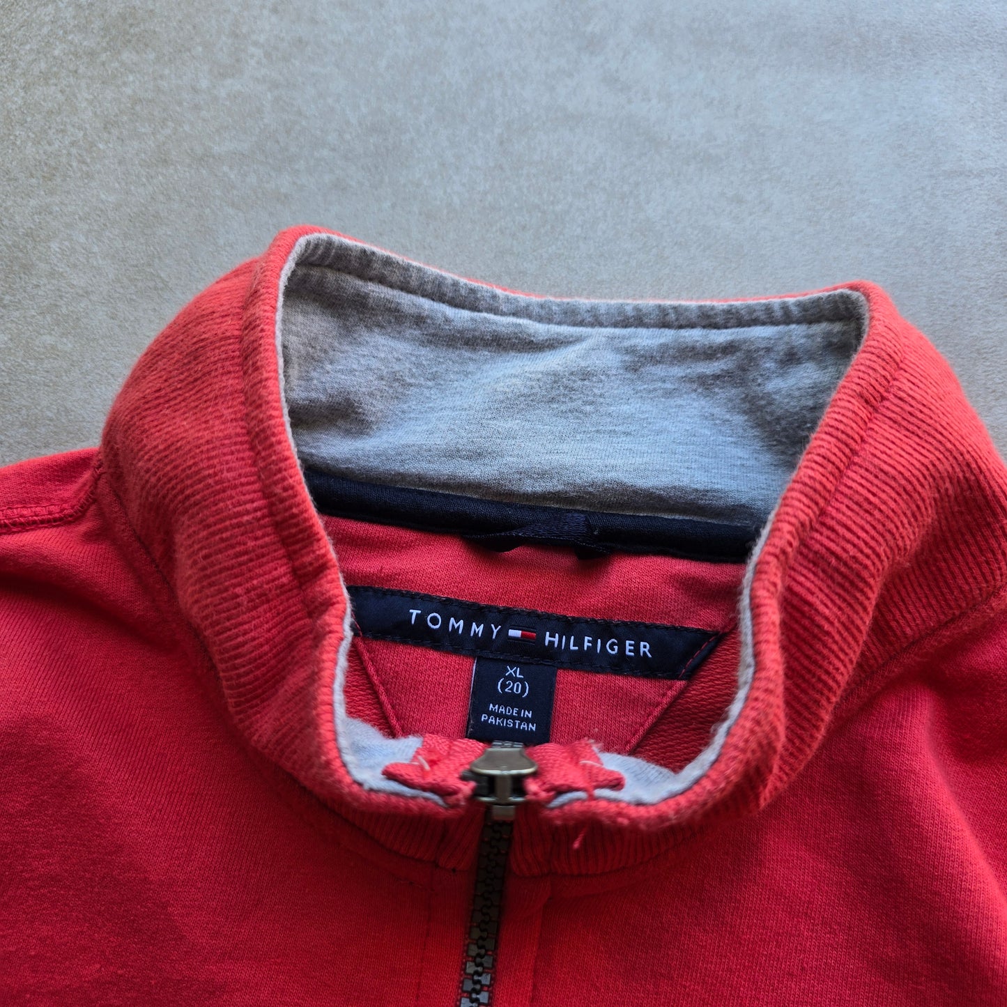 Tommy Hilfiger 1/4 Zip Sweatshirt - S