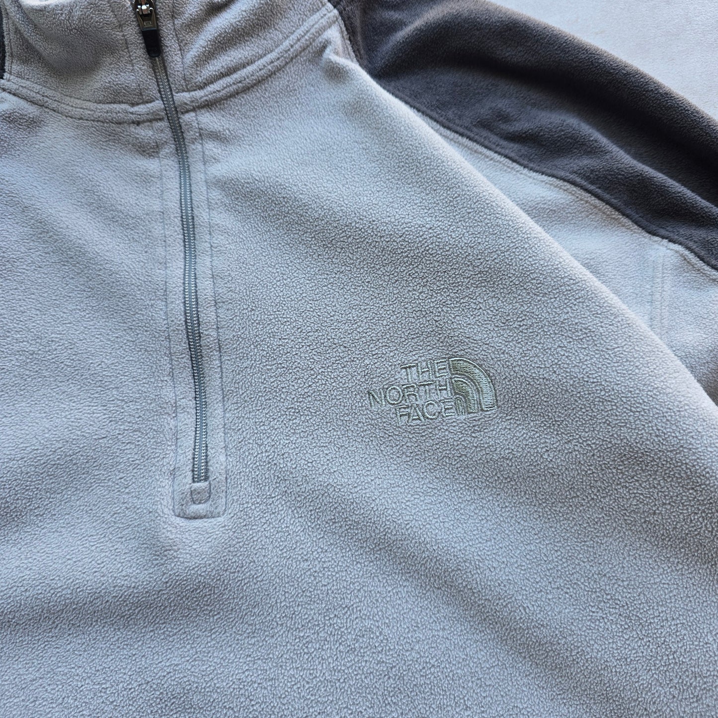 The North Face 1/4 Zip Lightweight Fleece Jumper - M