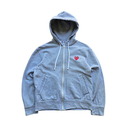 CDG Heart Full Zip Hoodie - XS/S