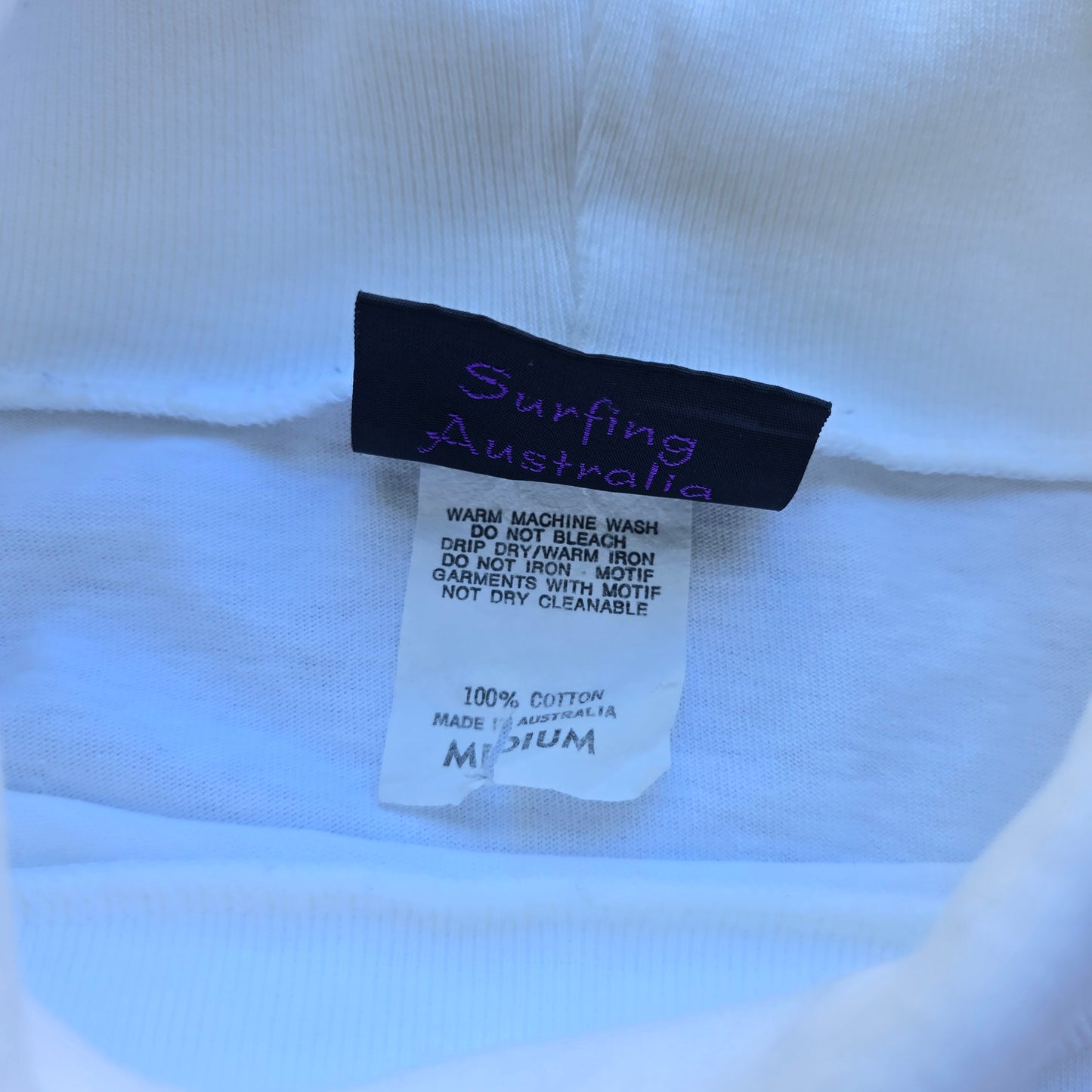 RARE Vintage 90's Rip Curl Turtle Neck Long Sleeve Tee - M