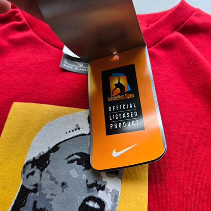 Vintage Nike Lleyton Hewitt Australian Open Tennis Tee - L