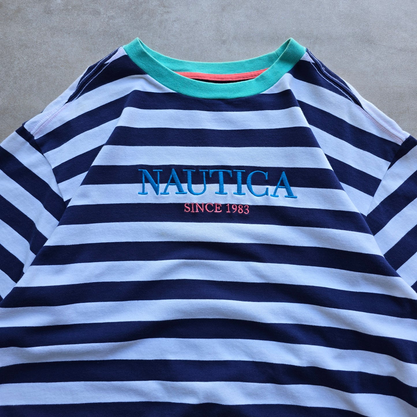 Nautica Striped Tee - XL