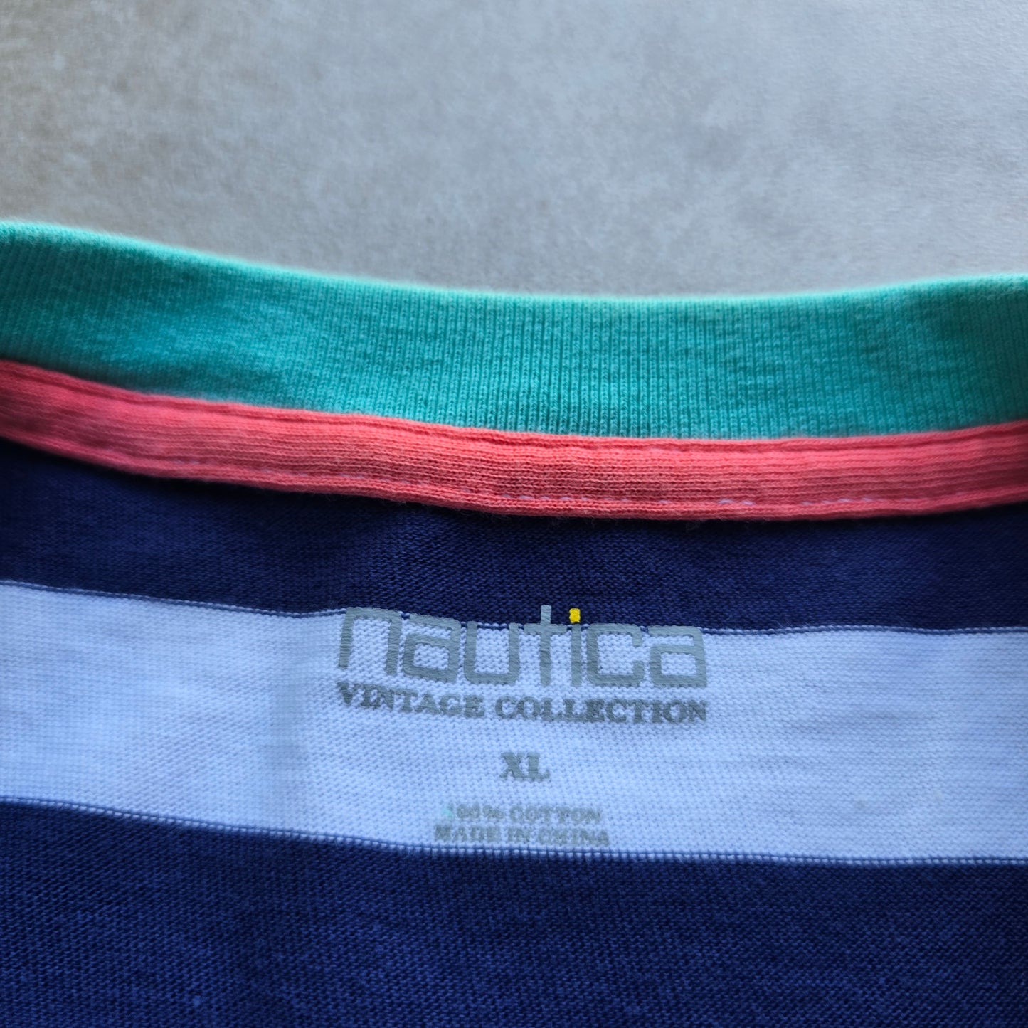 Nautica Striped Tee - XL