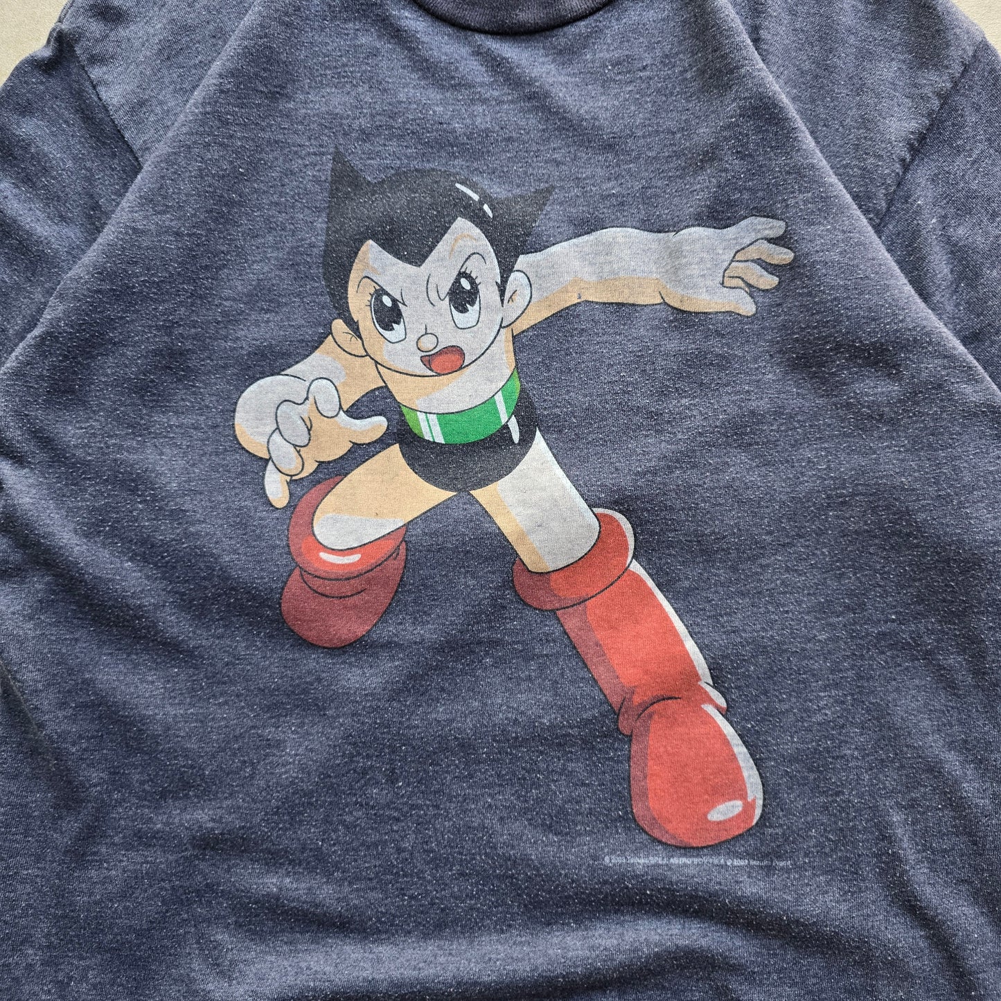 Vintage 2004 Astro Boy Ringer Tee - S