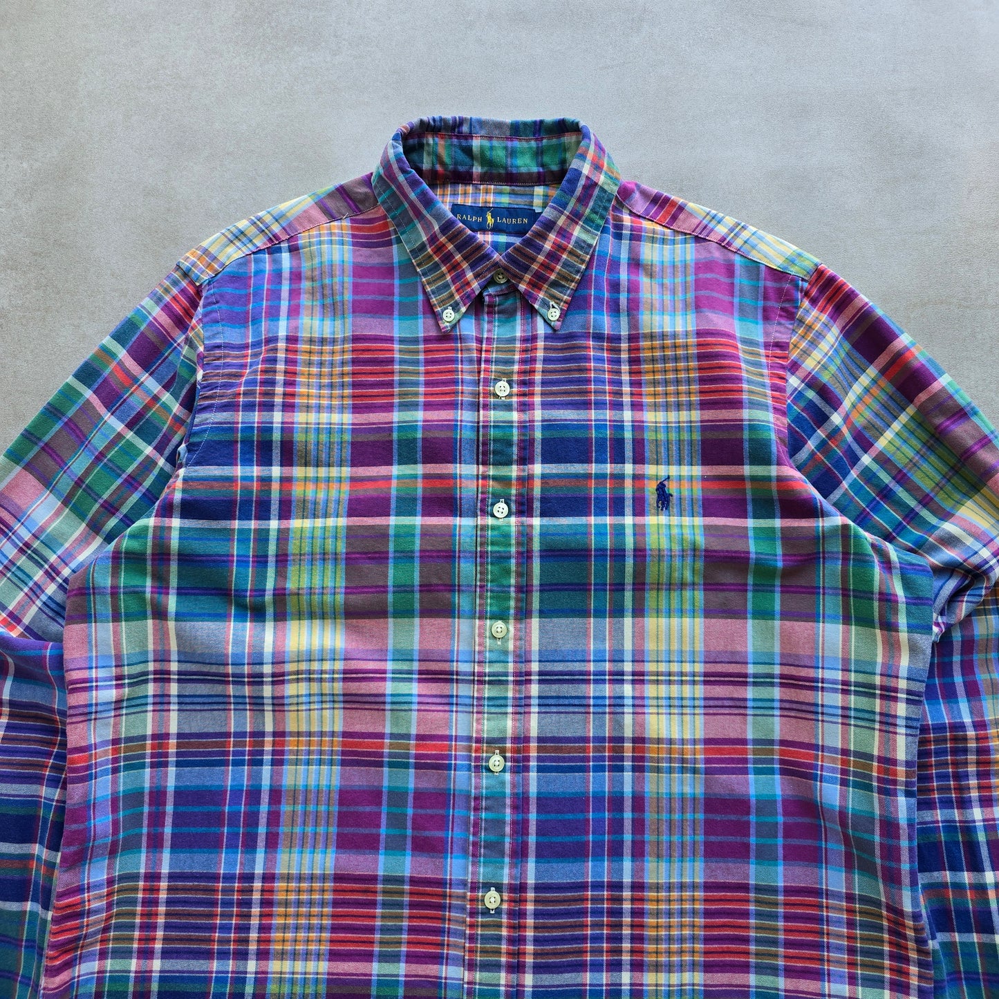 Ralph Lauren Long Sleeve Button Up Shirt - L