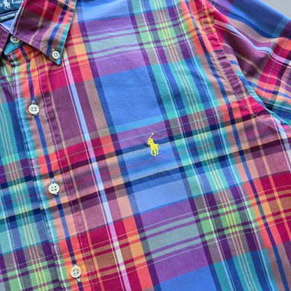 Ralph Lauren Long Sleeve Plaid Button Up Shirt - XL