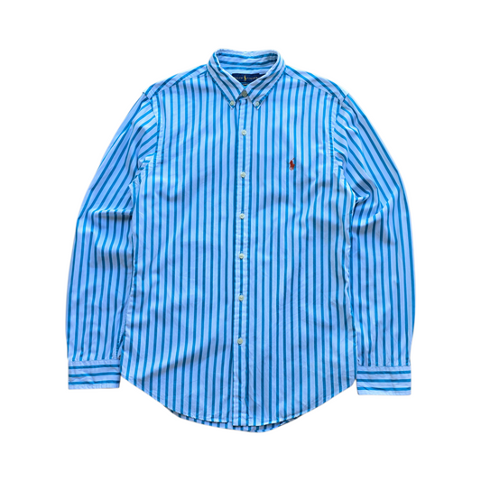 Ralph Lauren Striped Long Sleeve Button Up Shirt - S/M