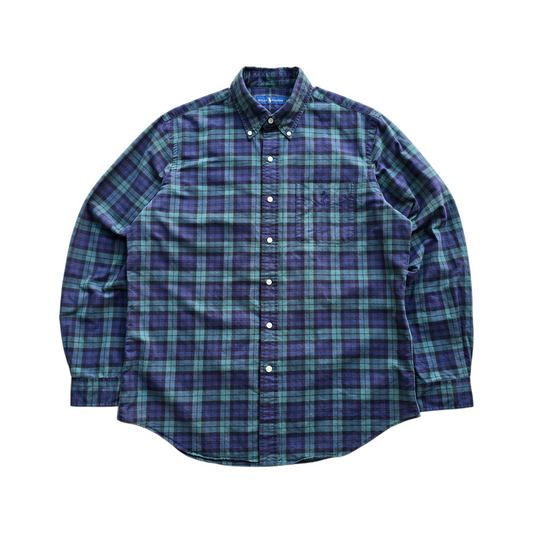 Ralph Lauren Long Sleeve Check Button Up Shirt - L
