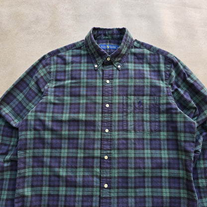 Ralph Lauren Long Sleeve Check Button Up Shirt - L