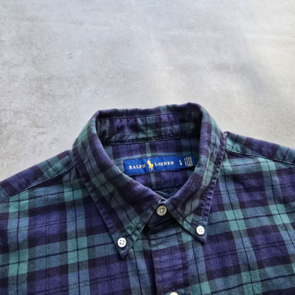 Ralph Lauren Long Sleeve Check Button Up Shirt - L