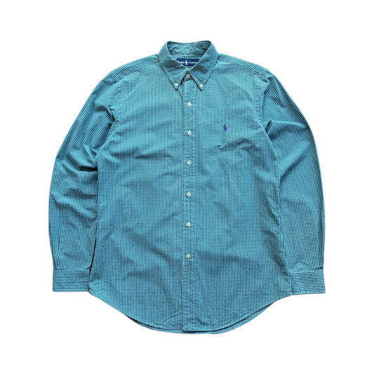 Vintage Ralph Lauren Long Sleeve Button Up Shirt - M