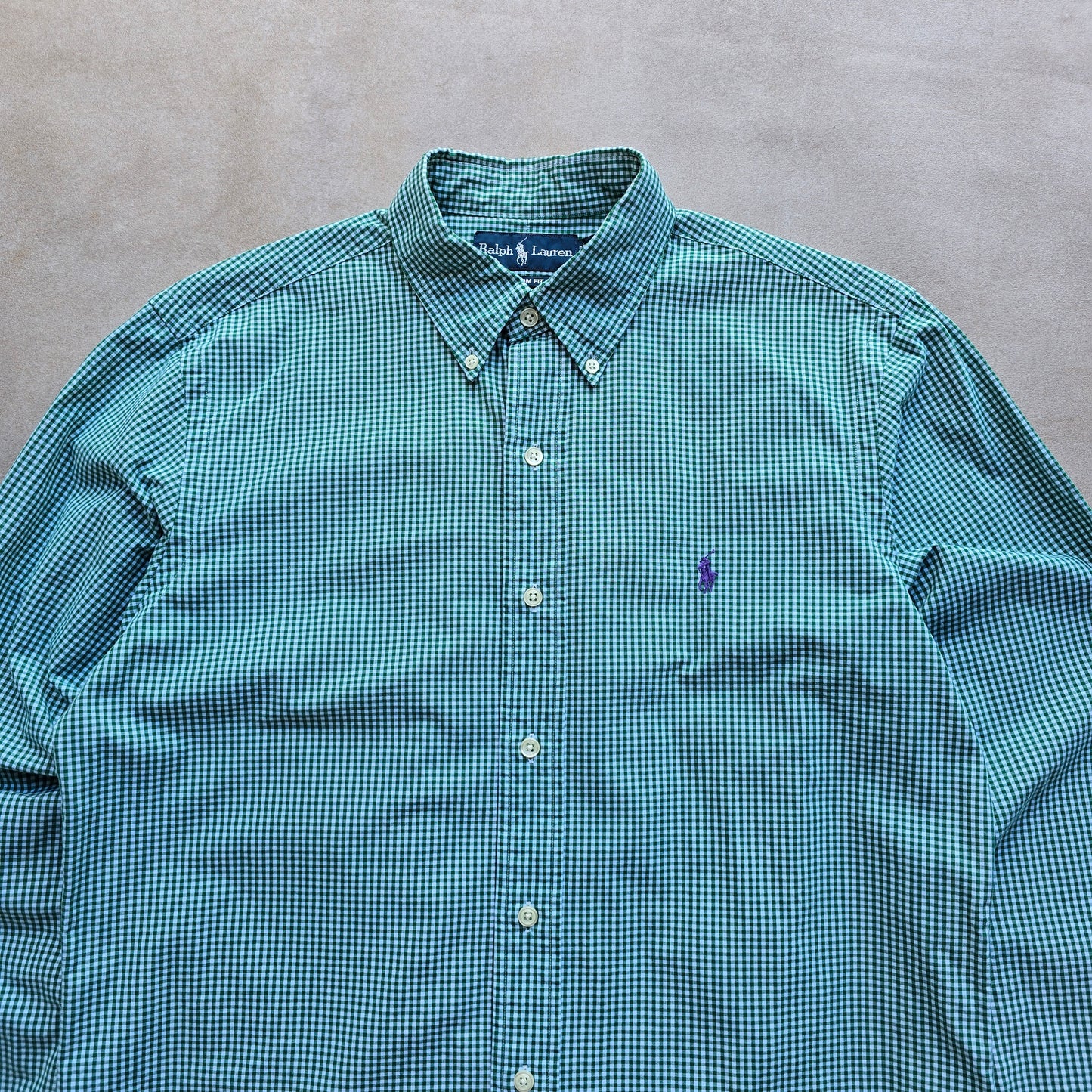 Vintage Ralph Lauren Long Sleeve Button Up Shirt - M