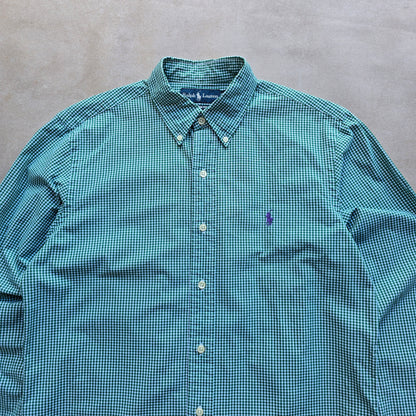 Vintage Ralph Lauren Long Sleeve Button Up Shirt - M