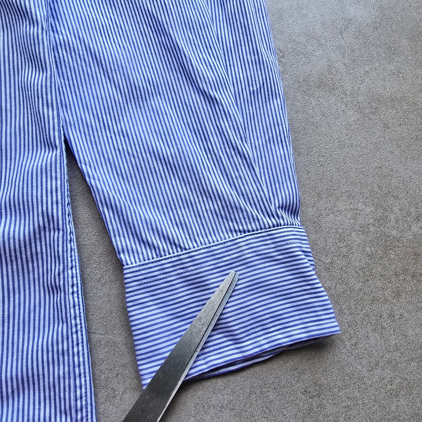 Vintage Ralph Lauren Striped Long Sleeve Button Up Shirt - M/L