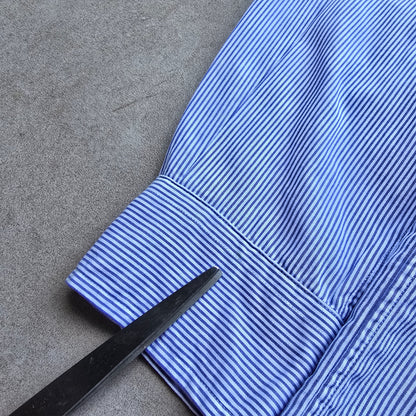 Vintage Ralph Lauren Striped Long Sleeve Button Up Shirt - M/L