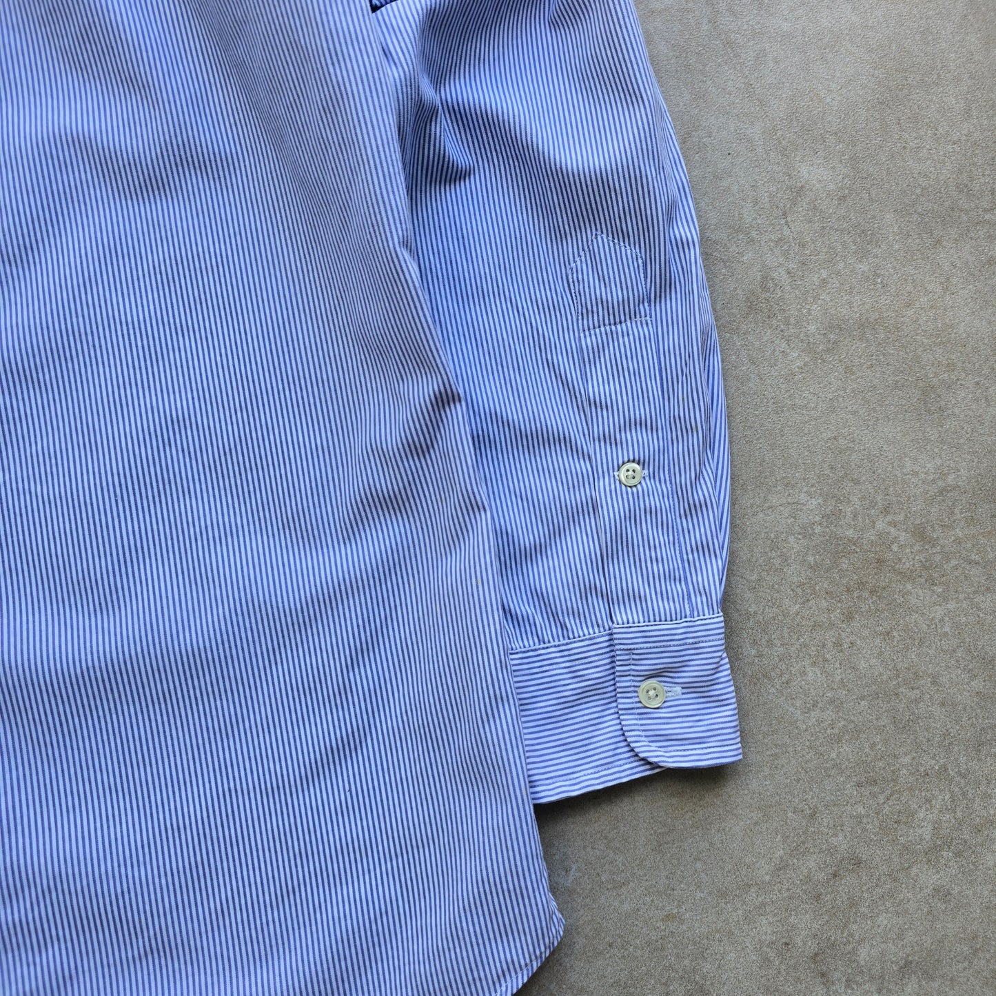 Vintage Ralph Lauren Striped Long Sleeve Button Up Shirt - M/L