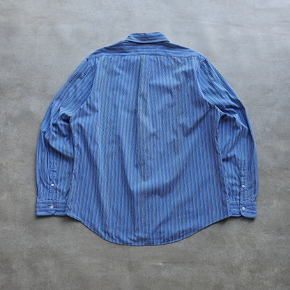 Vintage Ralph Lauren Striped Long Sleeve Button Up Shirt - XL