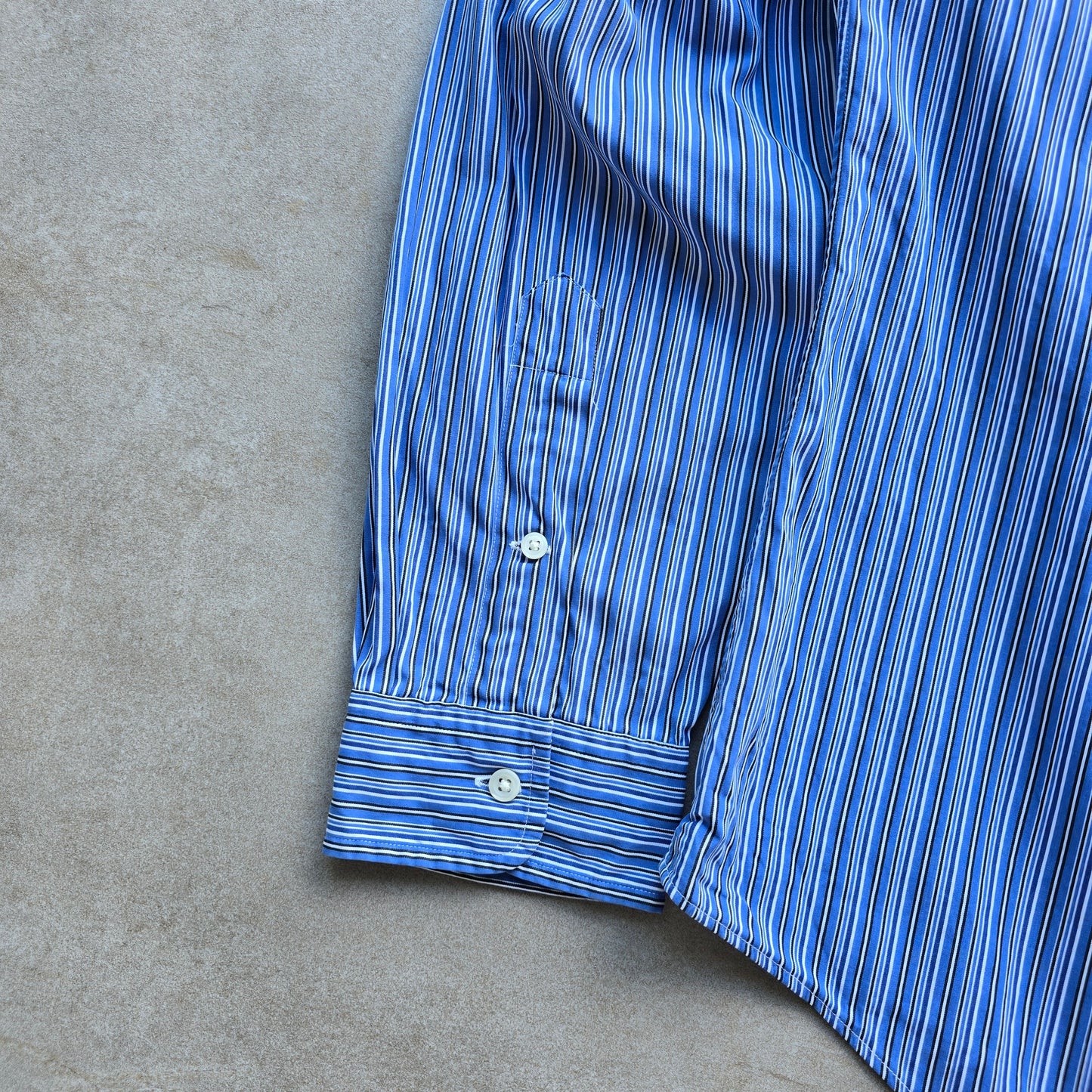 Vintage Ralph Lauren Striped Long Sleeve Button Up Shirt - XL