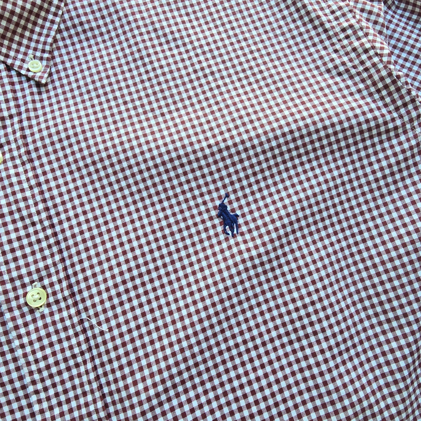 Vintage Ralph Lauren Check Long Sleeve Button Up Shirt - XXL