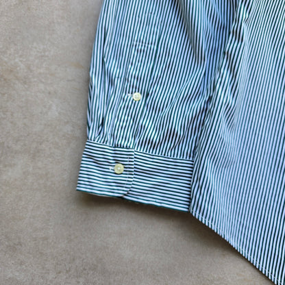 Vintage Ralph Lauren Striped Long Sleeve Button Up Shirt - XXL