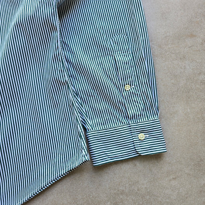 Vintage Ralph Lauren Striped Long Sleeve Button Up Shirt - XXL