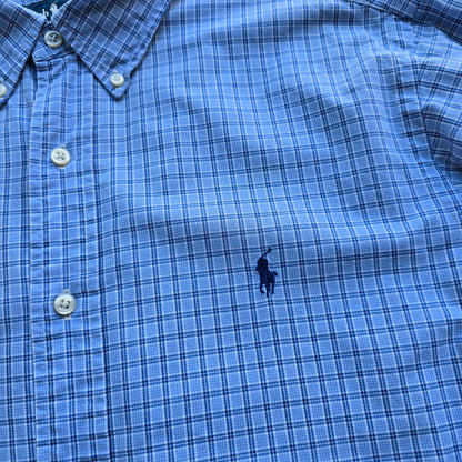 Vintage Ralph Lauren Check Long Sleeve Button Up Shirt - XL
