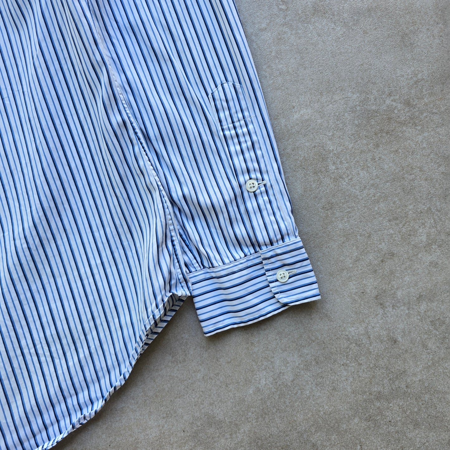 Vintage Ralph Lauren Striped Long Sleeve Button Up Shirt - M