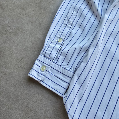 Vintage Ralph Lauren Striped Long Sleeve Button Up Shirt - S/M