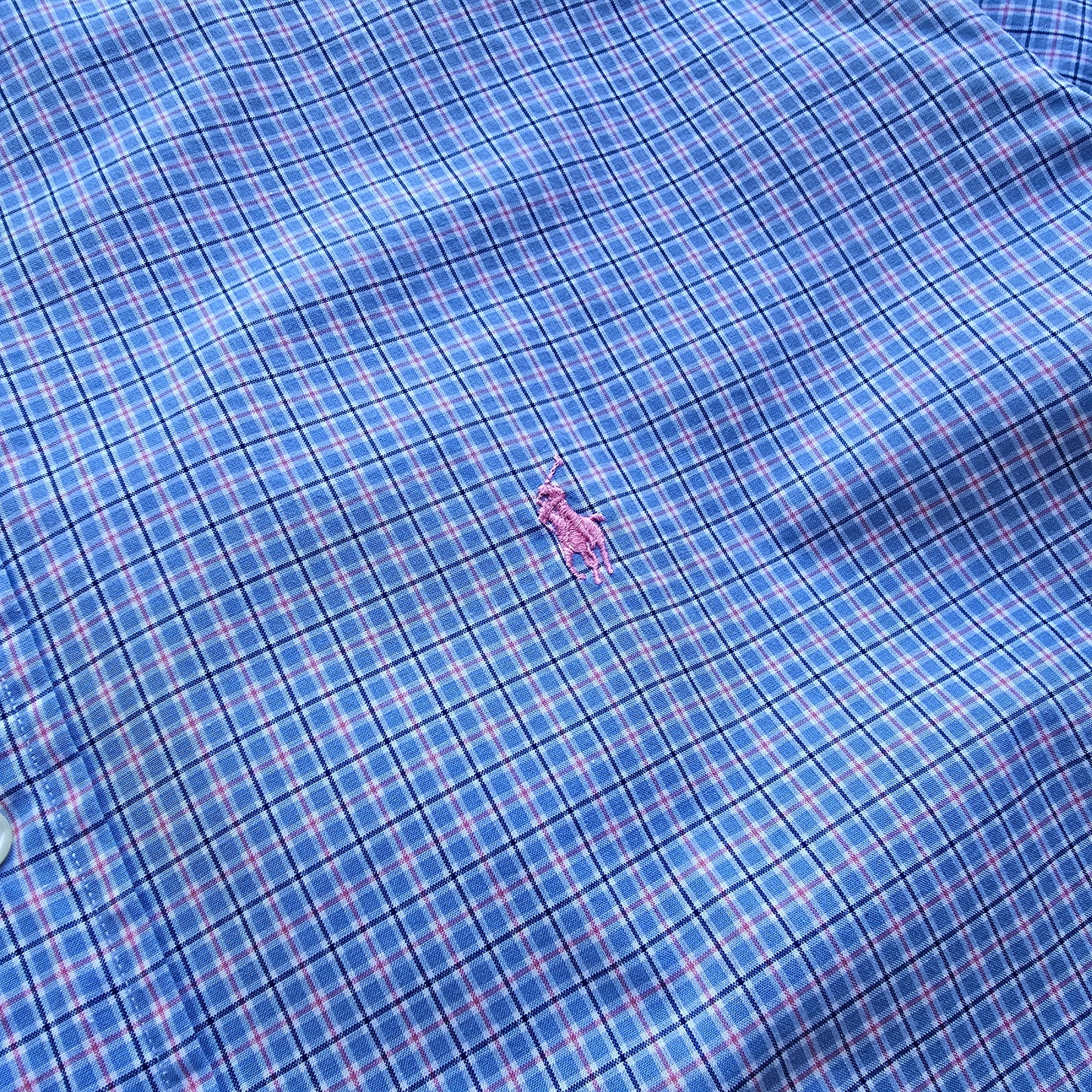 Vintage Ralph Lauren Check Long Sleeve Button Up Shirt - XXL