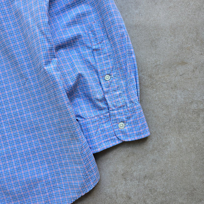 Vintage Ralph Lauren Check Long Sleeve Button Up Shirt - XXL