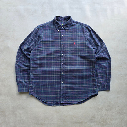 Ralph Lauren Check Long Sleeve Button Up Shirt - L