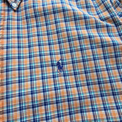 Vintage Ralph Lauren Check Long Sleeve Button Up Shirt - XXL