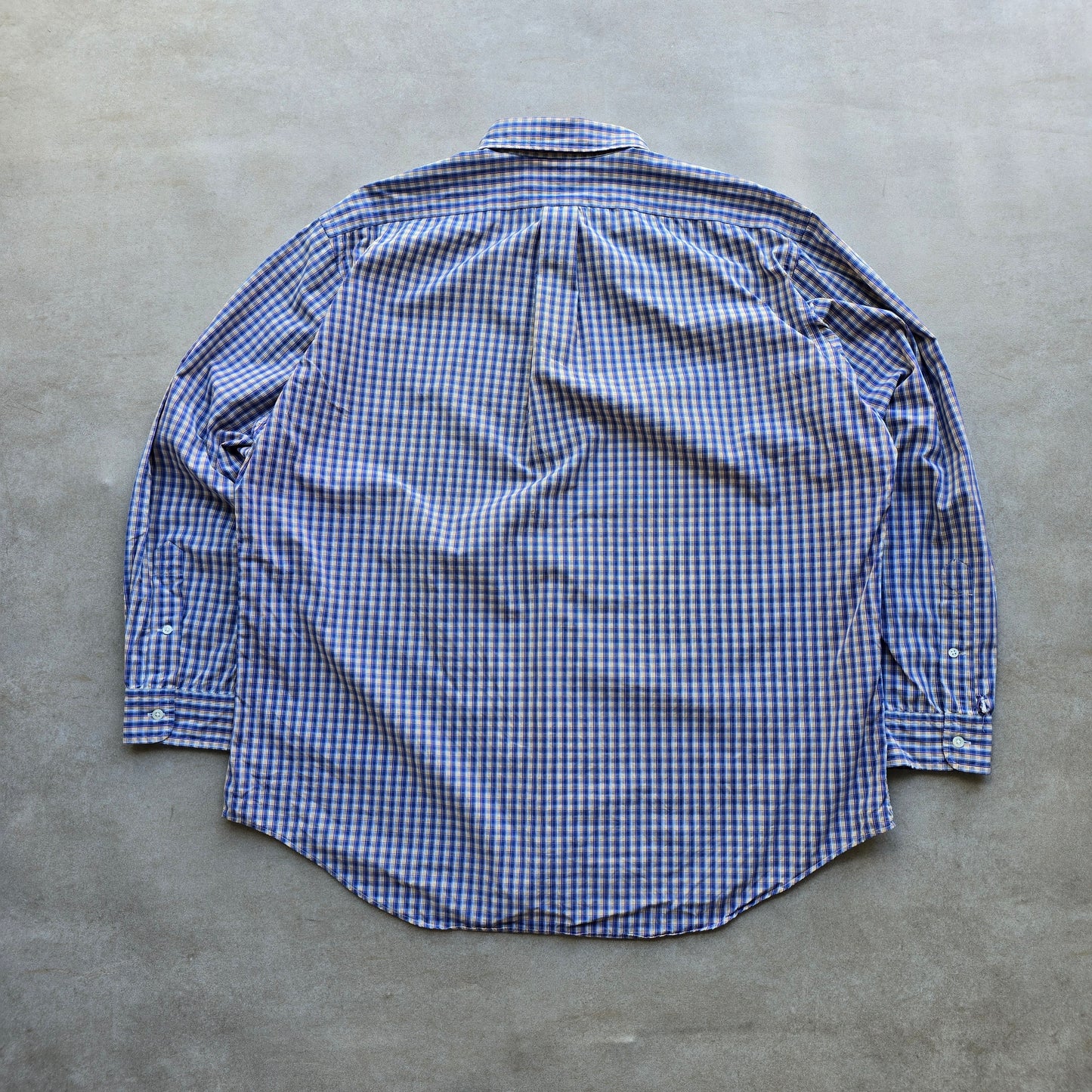 Vintage Ralph Lauren Check Long Sleeve Button Up Shirt - XXL