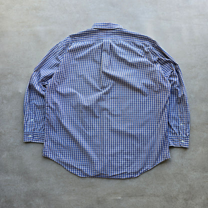 Vintage Ralph Lauren Check Long Sleeve Button Up Shirt - XXL