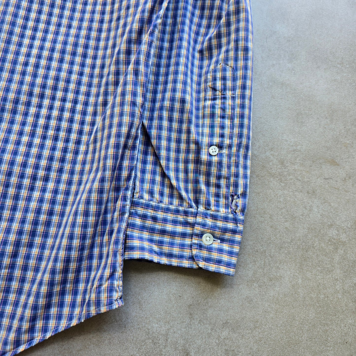 Vintage Ralph Lauren Check Long Sleeve Button Up Shirt - XXL