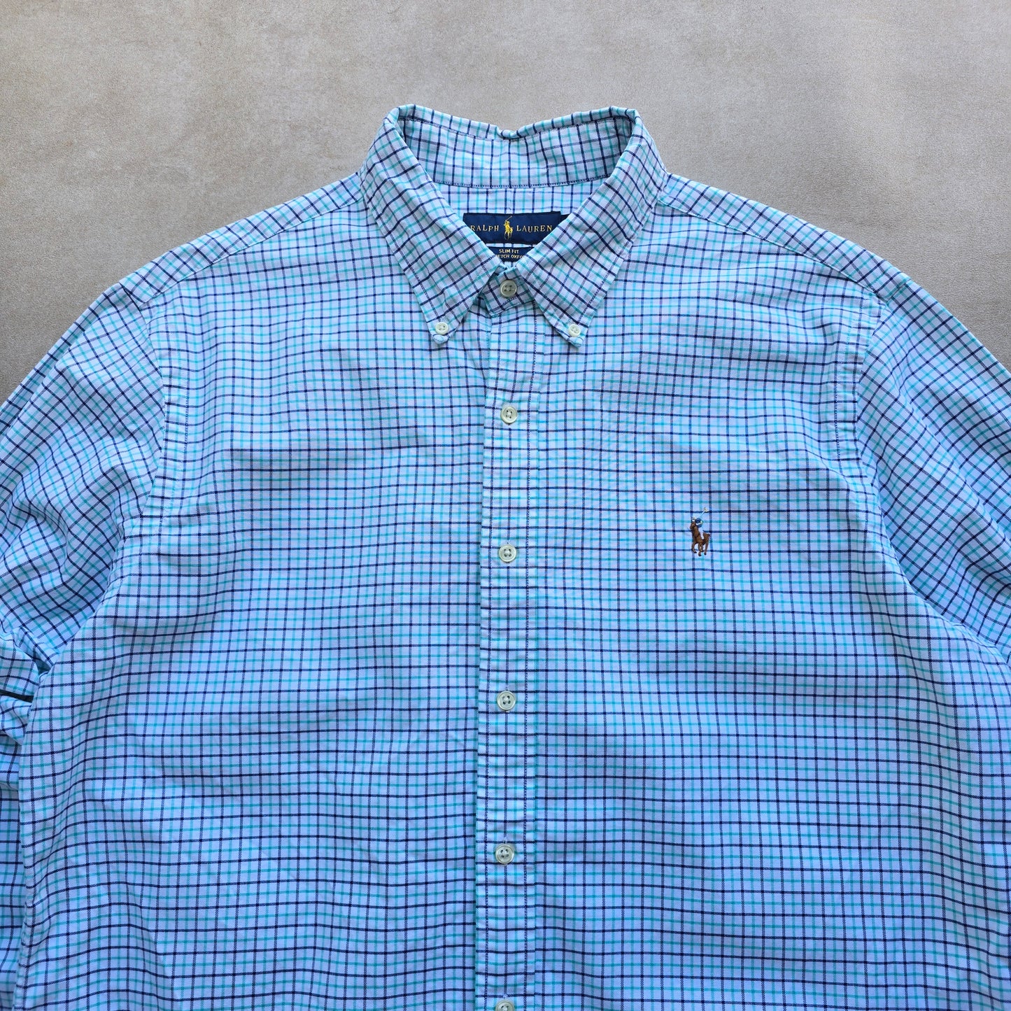 Ralph Lauren Check Long Sleeve Button Up Shirt - L/XL