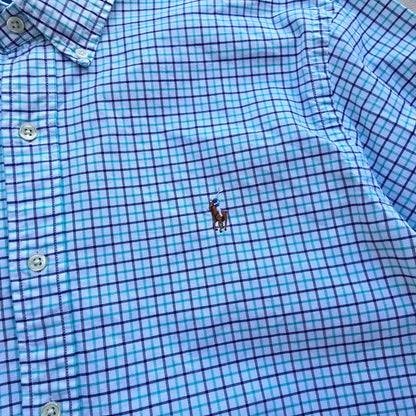 Ralph Lauren Check Long Sleeve Button Up Shirt - L/XL