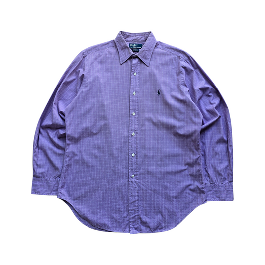 Vintage Ralph Lauren Check Long Sleeve Button Up Shirt - L