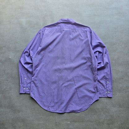 Vintage Ralph Lauren Check Long Sleeve Button Up Shirt - L