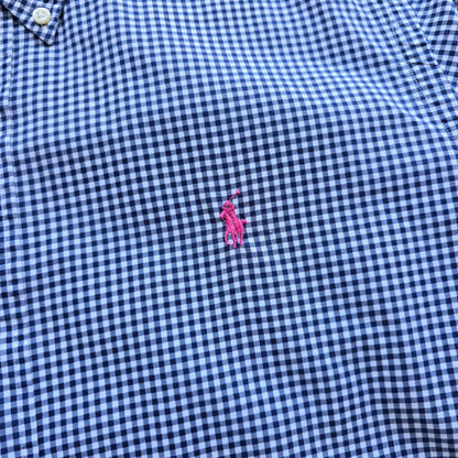 Ralph Lauren Check Long Sleeve Button Up Shirt - L