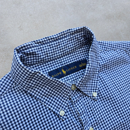 Ralph Lauren Check Long Sleeve Button Up Shirt - L