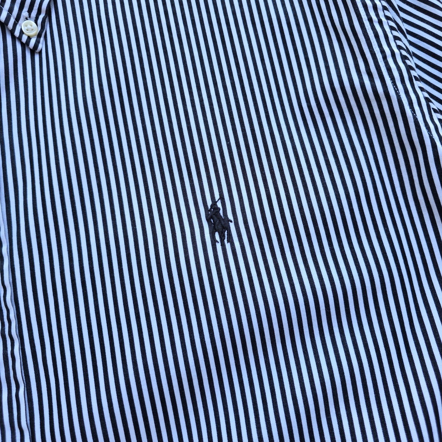 Ralph Lauren Striped Long Sleeve Button Up Shirt - XXL