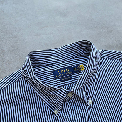 Ralph Lauren Striped Long Sleeve Button Up Shirt - XXL