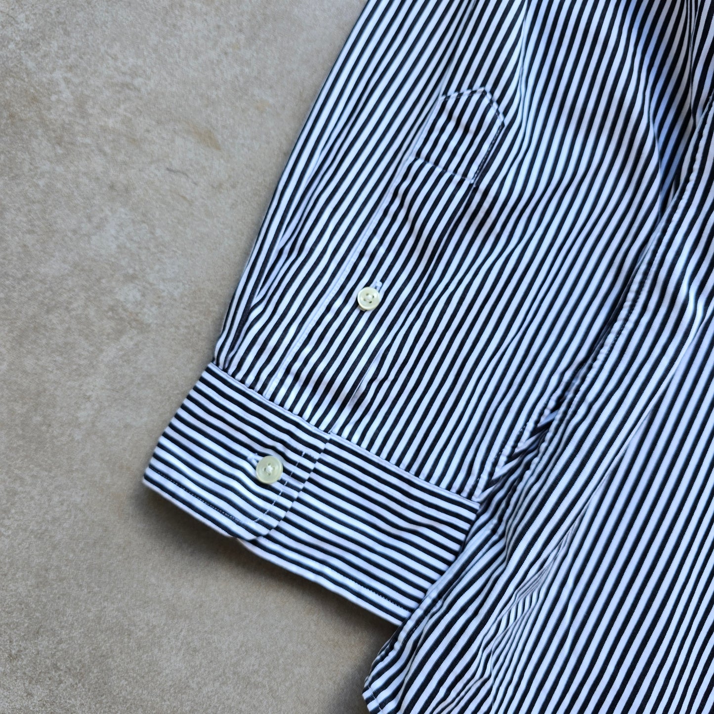 Ralph Lauren Striped Long Sleeve Button Up Shirt - XXL